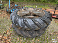 Roues, Pneus, Jantes, Barillets Jumelage Vredestein 13.6x38 dubbellucht
