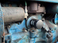Tracteur Ford 4000 met balendrager / balenklem