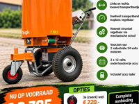 Épandeur de sciure pour des logettes Flingk SE250