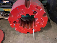 Masses de roue Fendt Wielgewicht 1000 Kg + Bevestiging