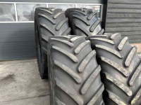 Roues, Pneus, Jantes, Barillets Jumelage Michelin 650/65R38 & 540/65R28