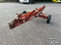 Plate-forme de coupe & pickup Dekker Maaibordwagen compleet