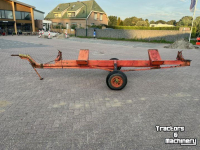 Plate-forme de coupe & pickup Dekker Maaibordwagen compleet