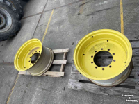 Roues, Pneus, Jantes, Barillets Jumelage John Deere R6.155 15X28