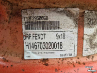 Roues, Pneus, Jantes, Barillets Jumelage Fendt Nieuwe 9x18 Fendt velgen, H146703020018