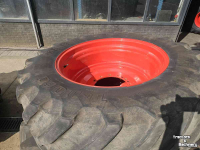 Roues, Pneus, Jantes, Barillets Jumelage Trelleborg 750/70R44 en 650/60R38