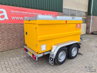 Tank de carburant AGM Tankwagen snelverkeer tandemas