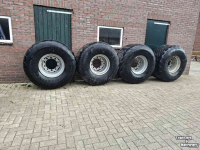 Roues, Pneus, Jantes, Barillets Jumelage Vredestein Vredestein 650/50R22.5 banden op velg. Dumper/kieper/ladewagen.