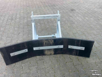 Rabot caoutchouc VGM sneeuwschuiven / modderhuiven  210 cm 160 cm