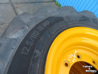 Roues, Pneus, Jantes, Barillets Jumelage  12.5/80-18 CAMSO JCB 8 gaats