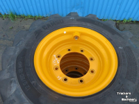 Roues, Pneus, Jantes, Barillets Jumelage  12.5/80-18 CAMSO JCB 8 gaats