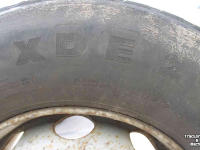 Roues, Pneus, Jantes, Barillets Jumelage Michelin 315/75R22.5 XDE2 trailerband truckband aanhangerband wiel velg 10-gaats