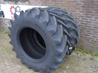 Roues, Pneus, Jantes, Barillets Jumelage BKT agrimax v-flecto 540/65r28
