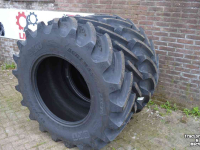 Roues, Pneus, Jantes, Barillets Jumelage BKT agrimax v-flecto 540/65r28
