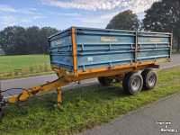 Benne agricole Rolland bh90 9 tons tandemas kipper