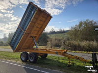 Benne agricole Rolland bh90 9 tons tandemas kipper