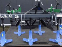 Déchaumeur à disques Awemak OBALIX Vleugelschaar Stoppel groenbemester Cultivator (smaragd)