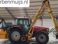 Bras avec tondeuse à fléaux Herder Grenadier MBK 513 LSH 8.5 of 7.25 meter giek joystick-bediening