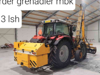 Bras avec tondeuse à fléaux Herder Grenadier MBK 513 LSH 8.5 of 7.25 meter giek joystick-bediening
