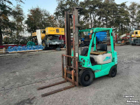 Chariot élévateur Mitsubishi KFG 15 heftruck benzine gebruikt