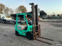 Chariot élévateur Mitsubishi KFG 15 heftruck benzine gebruikt