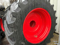 Roues, Pneus, Jantes, Barillets Jumelage  Trelleborg VF710/60R42 op velg 10 gats