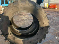 Roues, Pneus, Jantes, Barillets Jumelage BKT 480/70R38