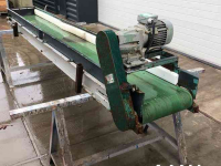 Convoyeur  3700X400 MM TRANSPORTBAND VLAKKE BAND FLAT BELT CONVEYOR BELT FLACHBAND FÖRDERBAND