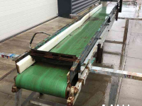 Convoyeur  3700X400 MM TRANSPORTBAND VLAKKE BAND FLAT BELT CONVEYOR BELT FLACHBAND FÖRDERBAND