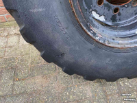 Roues, Pneus, Jantes, Barillets Jumelage Dunlop 405/70 R20