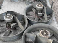 Système de ventilation d‘entrepot  Asselberg ventilator 1,5 tot 3,6 kw
