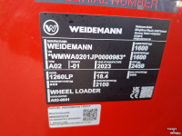 Chargeuse sur pneus Weidemann 1260LP