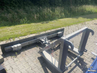 Rabot caoutchouc Qmac 300 hydr schuinstelling +hoek  JCB en paletvork