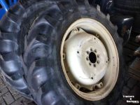 Roues, Pneus, Jantes, Barillets Jumelage Same 12.4-28