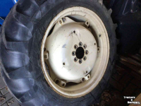 Roues, Pneus, Jantes, Barillets Jumelage Same 12.4-28