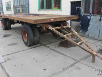 Remorque DAF Landbouwwagen balenwagen aanhanger aanhangwagen