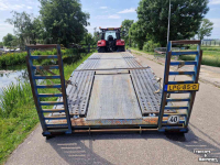Remorque porte-machines  Oprijwagen 18 tons