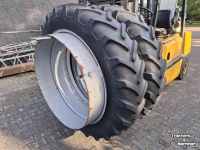 Roues, Pneus, Jantes, Barillets Jumelage Michelin 12.4/38