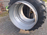 Roues, Pneus, Jantes, Barillets Jumelage Michelin 12.4/38