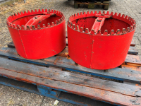 Roues, Pneus, Jantes, Barillets Jumelage Fendt KN cilinder koppeling dubbellucht
