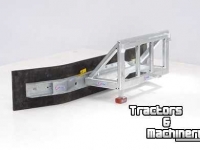 Rabot caoutchouc Qmac Modulo rubberschuif straatschuif slijkschuif aanbouw Macks