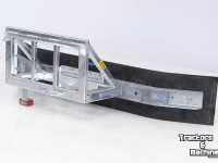 Rabot caoutchouc Qmac Modulo rubberschuif straatschuif slijkschuif aanbouw Macks