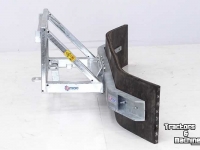 Rabot caoutchouc Qmac Modulo rubberschuif straatschuif slijkschuif aanbouw Macks