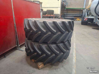 Roues, Pneus, Jantes, Barillets Jumelage BKT 540/65R30 AgriMax Sirio