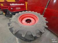 Roues, Pneus, Jantes, Barillets Jumelage BKT 540/65R30 AgriMax Sirio