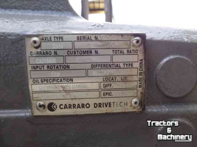 Pièces d‘occasion pour tracteurs Carraro mf 5435