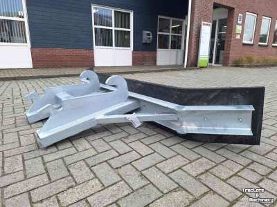 Rabot caoutchouc  Heavy-Duty CW30 rubberschuif 255 cm / modderschuif / wegenschuif