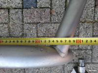 Pare-chocs avant  Bumper universeel gegalvaniseerd frontbumper motorkapbescherming beschermkap