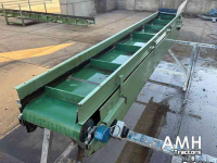 Convoyeur élévateur  3430X400 OPVOERBAND ELEVATORBAND ELEVATOR BELT FÖRDERBAND STEIGBAND