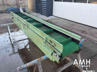 Convoyeur élévateur  3430X400 OPVOERBAND ELEVATORBAND ELEVATOR BELT FÖRDERBAND STEIGBAND